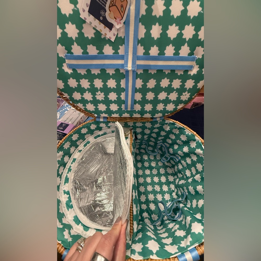 Roller Rabbit x Target Picnic Basket - Picture 8 of 8